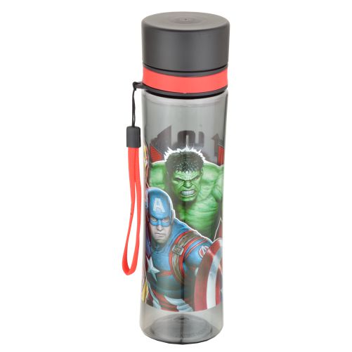 Marvel Avengers Water Bottle for Kids - Iron Man, Hulk, Thor